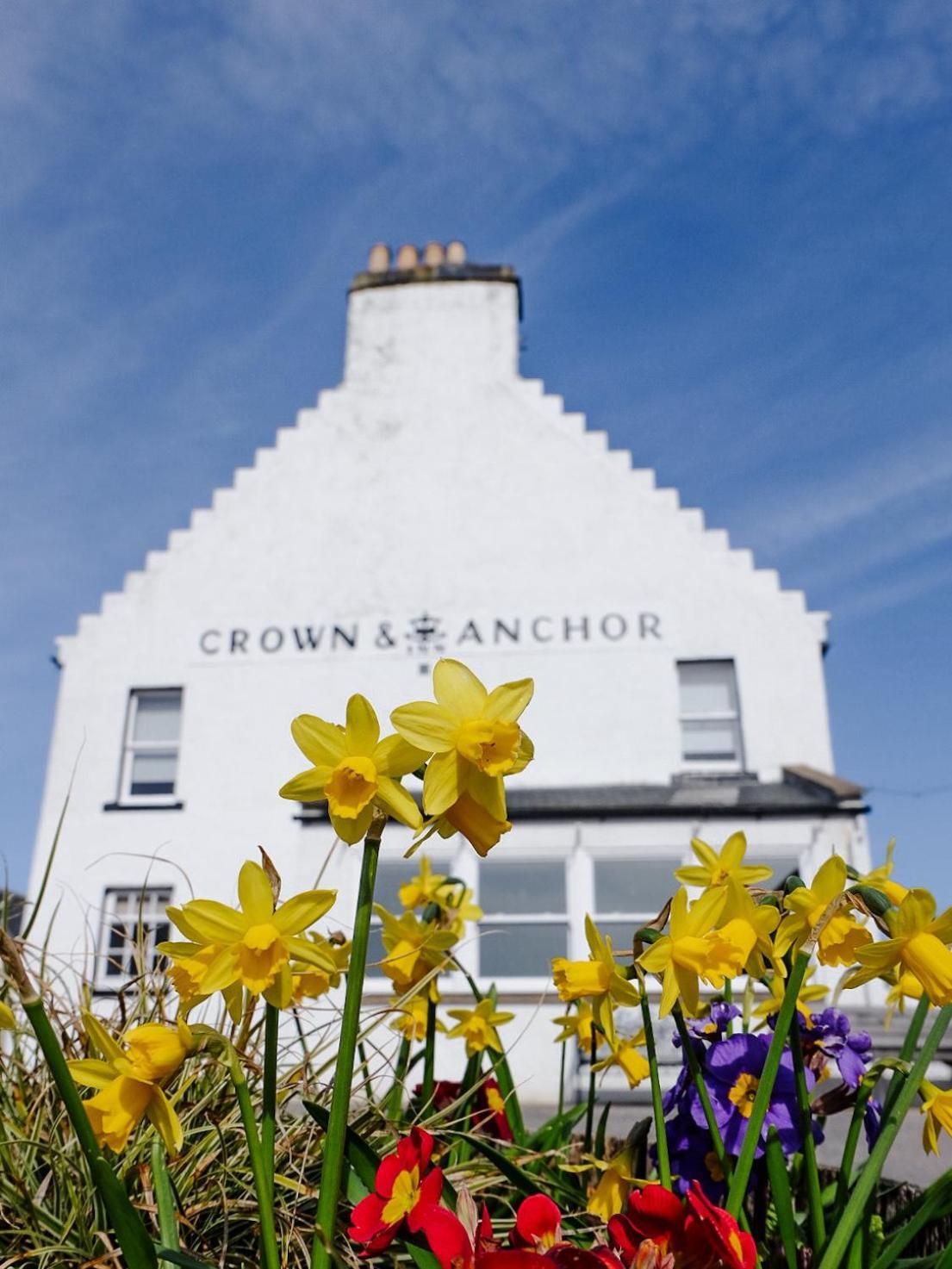 Crown And Anchor Inn Финдхорн Екстериор снимка